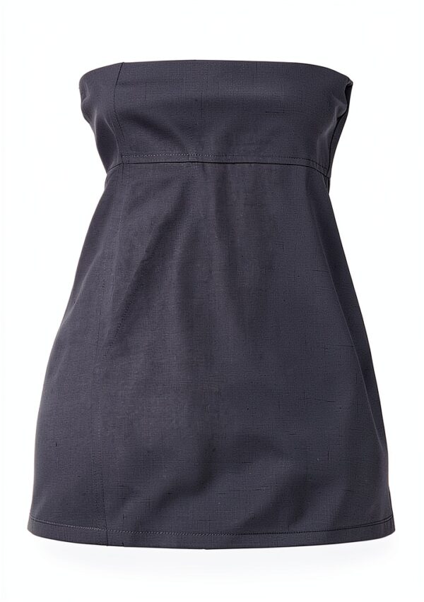 Noa Noa Damenkleid Kurzarm Dunkelblau Melange-4