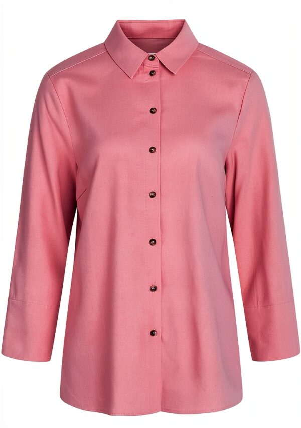 Noa Noa Damen Shirt Mauve Orchid 3/4 Ärmel Seitenschlitz-1