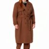 The Drop Trenchcoat Damen Baumwoll-Nylon lockere Passform-3