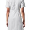 Noa Noa Damenkleid Kurzarm Kurz Leichtes Grau Melange-3