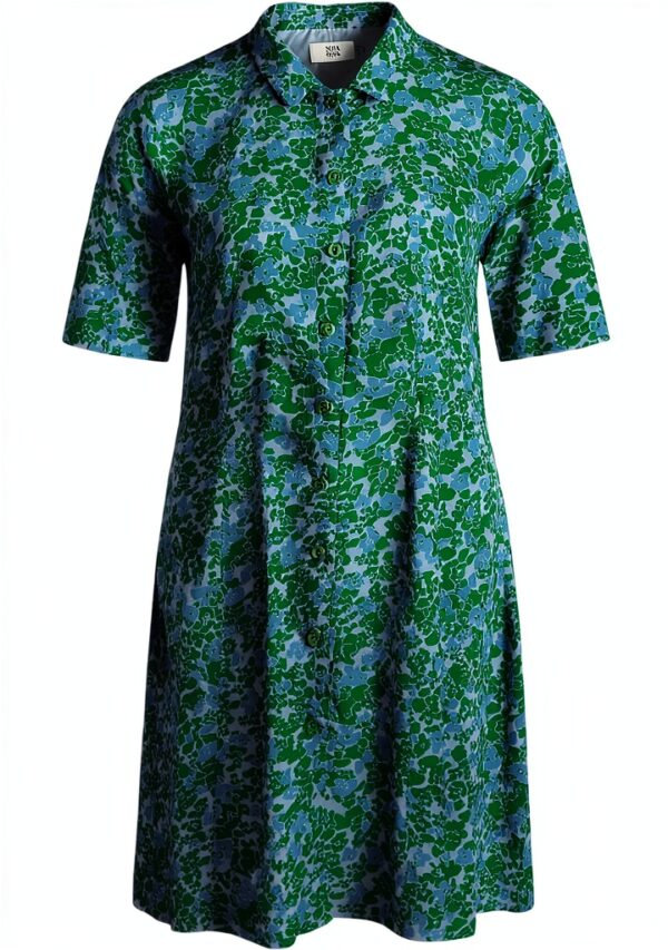 Noa Noa Damen Shirtkleid mit abnehmbarem Gürtel-1