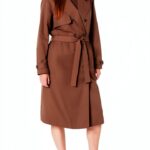 The Drop Trenchcoat Damen Baumwoll-Nylon lockere Passform-0