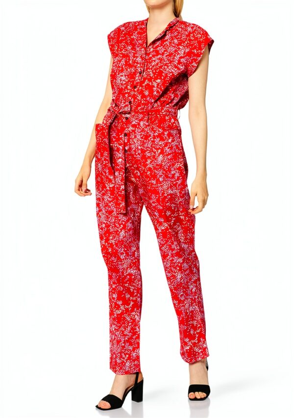 Noa Noa Damenkleid Baumwolle Ärmellos Mehrfarbig Print-0