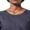 Noa Noa Damenkleid Kurzarm Dunkelblau Melange-2