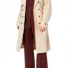 The Drop Trenchcoat Damen Baumwoll-Nylon lockere Passform-3