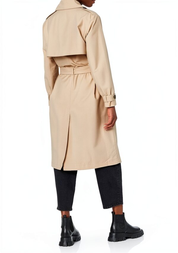 The Drop Trenchcoat Damen Baumwoll-Nylon lockere Passform-1