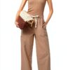 Mamiye Brothers Damen Hose Loose Fit Elastischer Bund-0