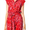 Noa Noa Damenkleid Baumwolle Ärmellos Mehrfarbig Print-1