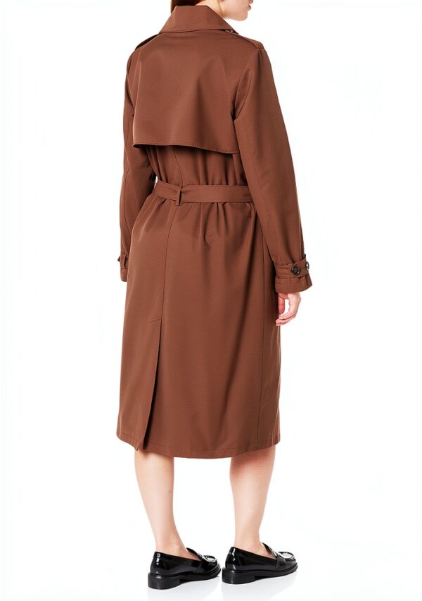 The Drop Trenchcoat Damen Baumwoll-Nylon lockere Passform-1