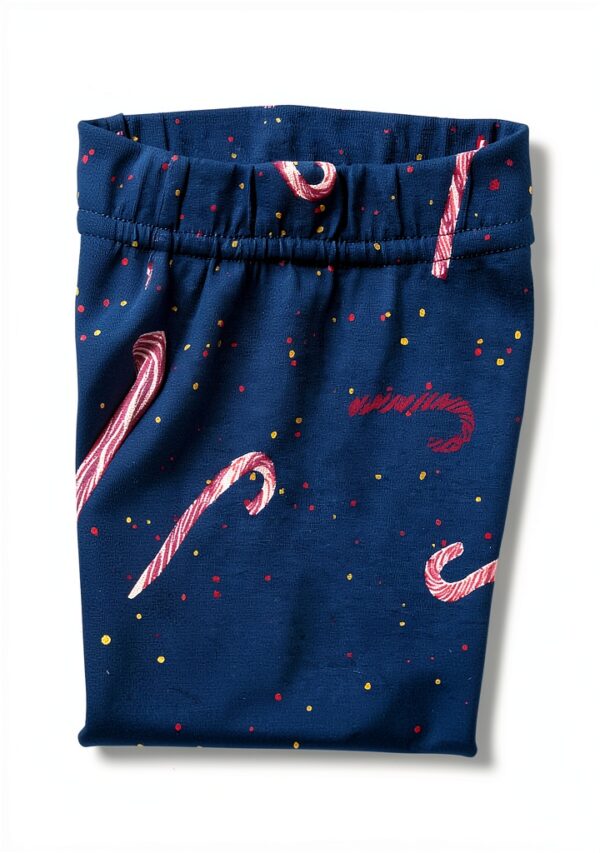 Noa Noa Mädchen Leggings Soft Jersey Candy Cane Print-1