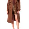 The Drop Trenchcoat Damen Baumwoll-Nylon lockere Passform-2