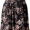 Noa Noa Damenrock Schwarz Grau Elastischer Bund-3