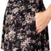 Noa Noa Damenrock Schwarz Grau Elastischer Bund-1