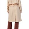 The Drop Trenchcoat Damen Baumwoll-Nylon lockere Passform-4
