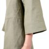 Oversized Tunik Kleid Noa Noa VAusschnitt Leinen-5