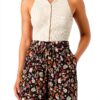 Noa Noa Damen Shorts Kordelzug elastischer Bund-0