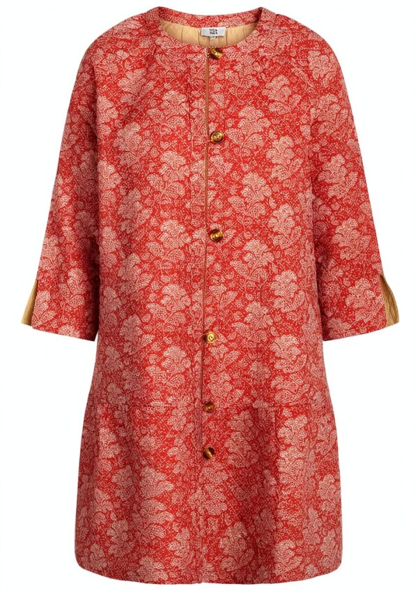 Noa Noa Damen Oversized Quilted Padded Mantel S M L XL-1