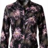 Noa Noa Damen-Shirt-Dress mit 3/4 Ärmeln-3