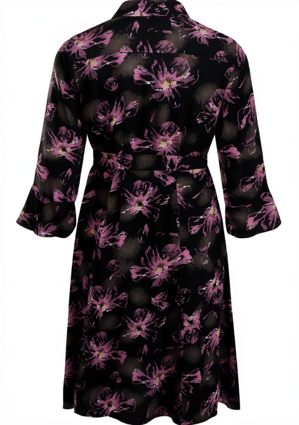 Noa Noa Damen-Shirt-Dress mit 3/4 Ärmeln-2