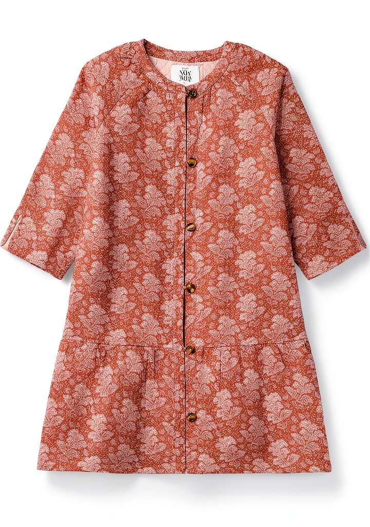 Noa Noa Damen Oversized Quilted Padded Mantel