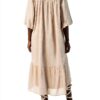 Bio-Baumwollkleid Noa Noa Damen Casual Naturfarbe-3