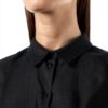 Sheer Linen Bluse Noa Noa Schwarz Damen Größe 34-2
