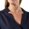 Oversized Tunik Kleid Noa Noa Leinen VAusschnitt-3