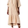 Bio-Baumwollkleid Noa Noa Damen Casual Naturfarbe-0