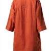 Oversized Tunik Kleid Noa Noa VAusschnitt Leinen-4