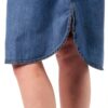 Noa Noa Denim Blue Oversized Shirtdress für Damen Größe 36‑46-5