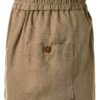 Linen Shorts Leichtes Sommer Noa Noa Damen Größe 38 Bungee Cord-4