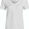 Noa Noa Damen T-Shirt runder Ausschnitt Cloud Dancer Schwarz XS-XXL-1
