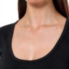 Noa Noa Damen T-Shirt Schwarz Rundhalsausschnitt XS‑XL – Klassisches-3