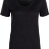 Noa Noa Damen T-Shirt Schwarz Rundhalsausschnitt XS‑XL – Klassisches-1
