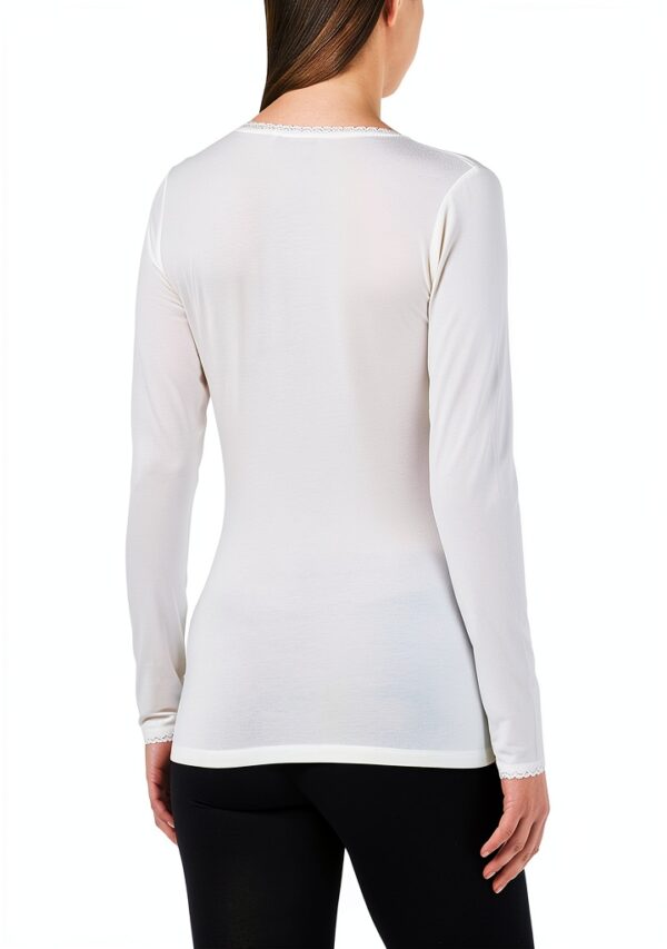 Noa Noa Damen Leggings Weiß Cloud Dancer 505 Größe 26W/34L Viskose-1